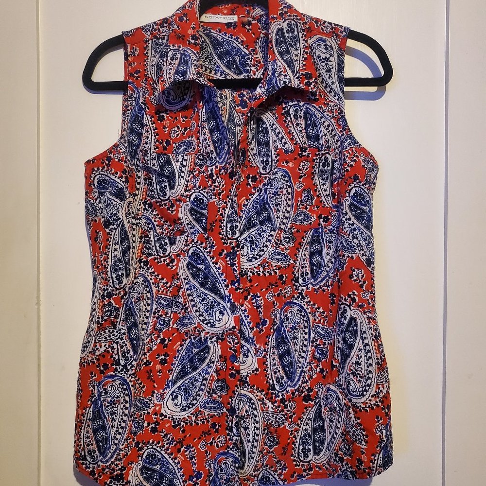 Paisley top